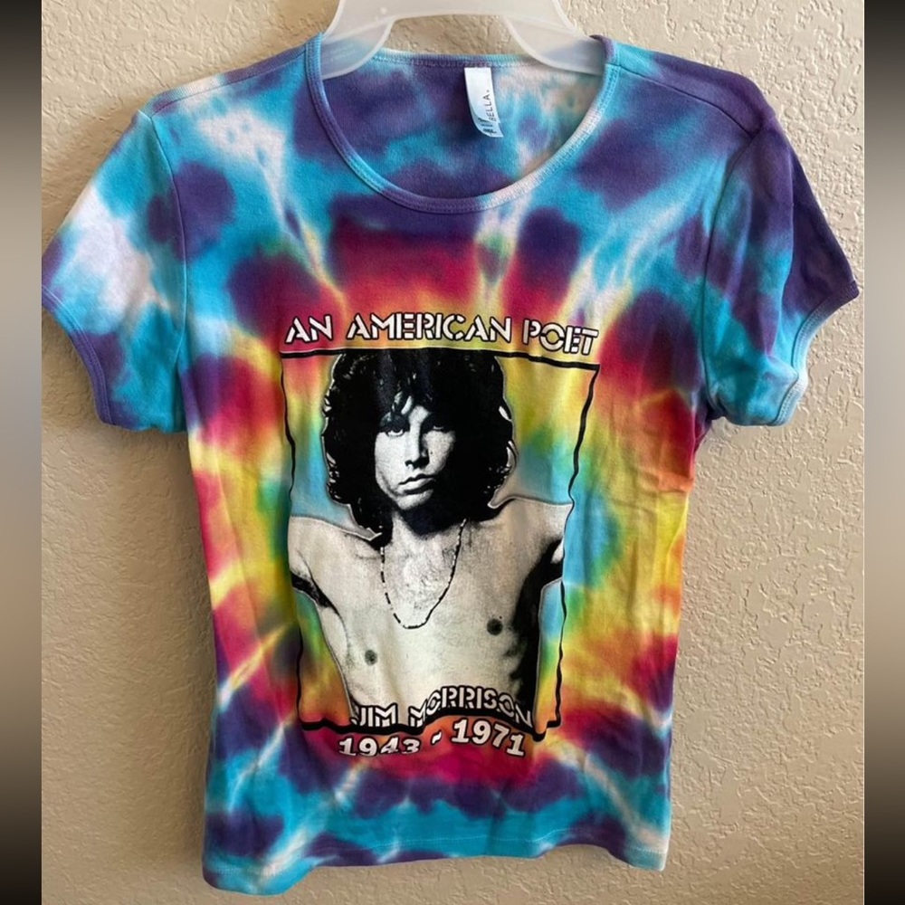 Tie Dye Jim Morrison Shirt- Large